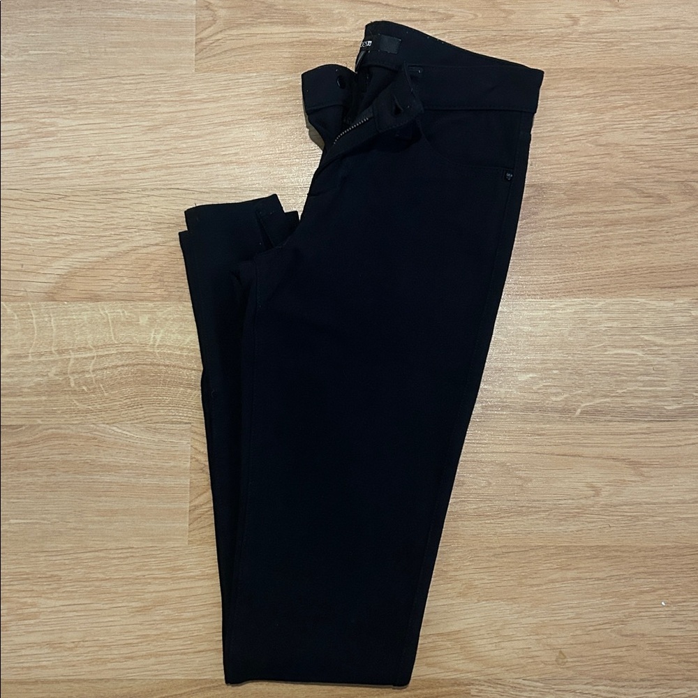 Joe’s Jeans (Petite) - Super Soft Skinny Black Pants